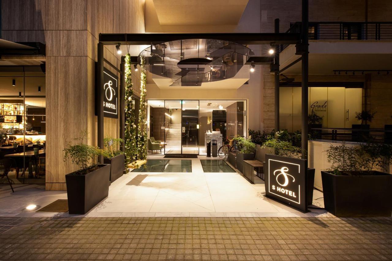 S Hotel Boutique Салоники Экстерьер фото Entrance of 25hours Hotel