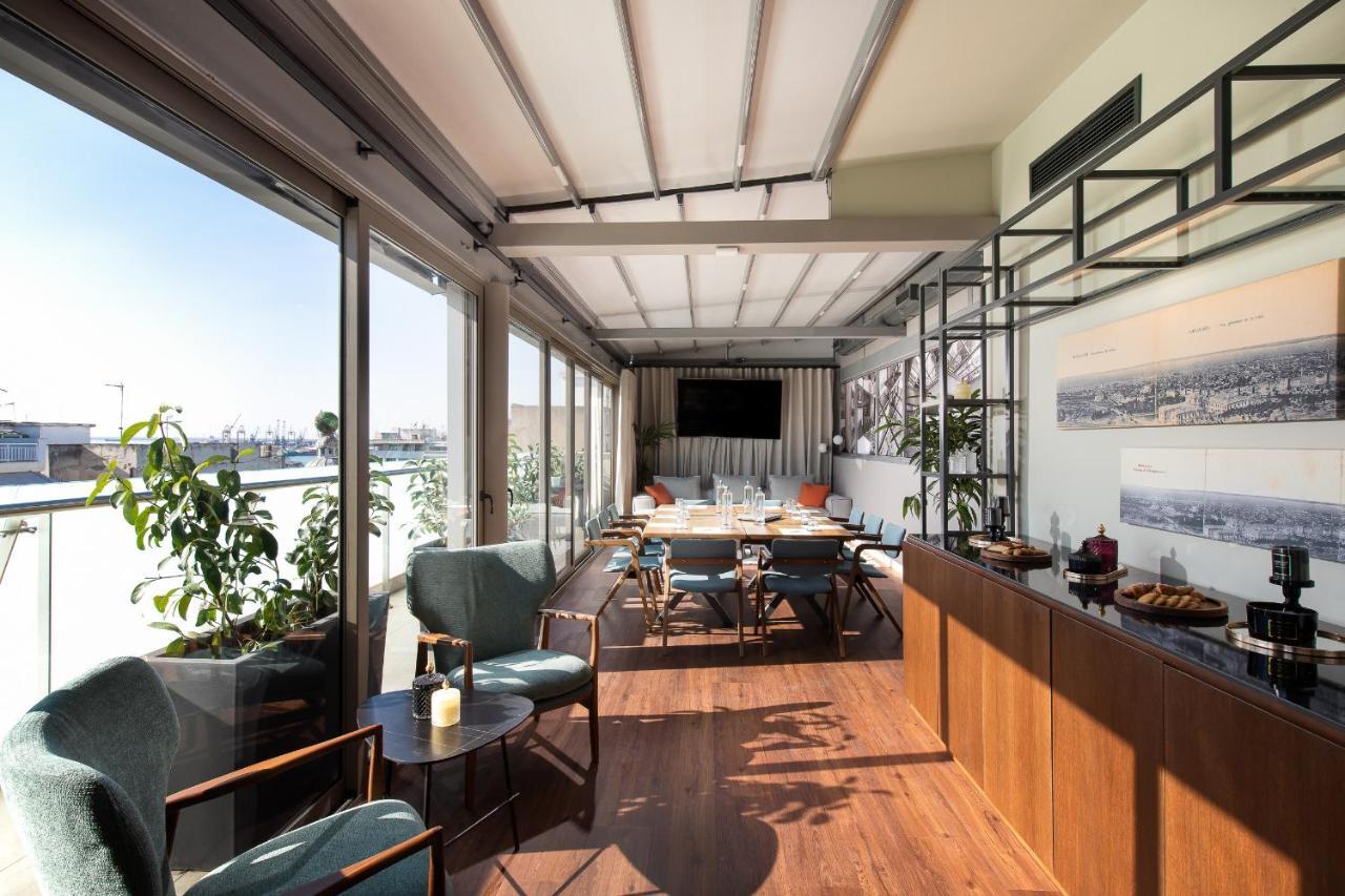 S Hotel Boutique Салоники Экстерьер фото The Sky Bar
