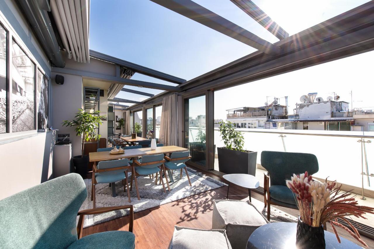 S Hotel Boutique Салоники Экстерьер фото The Sky Bar