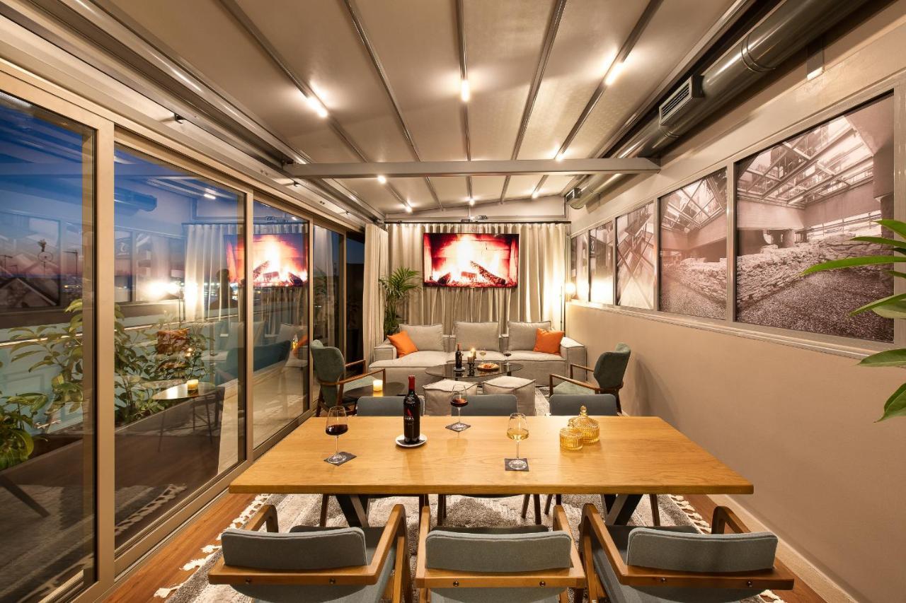 S Hotel Boutique Салоники Экстерьер фото The Sky Bar